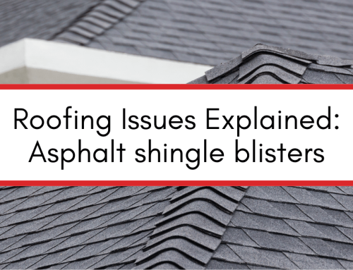 Roofing Issues Explained: Asphalt Shingle Blisters