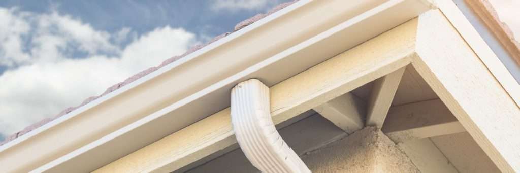 cream colored gutters