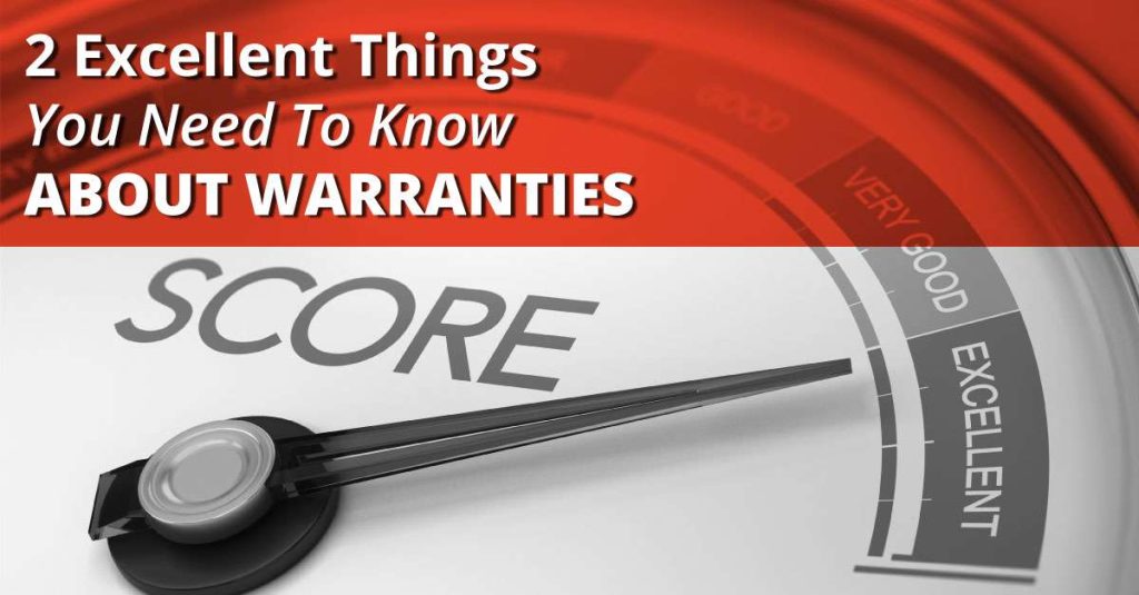 2 Excellent Things You Need To Know About Warranties