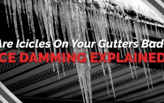 Are icicles on your gutters bad? Ice damming explained: