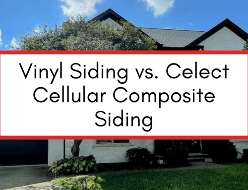 Vinyl Siding vs Celect Cellular Composite Siding