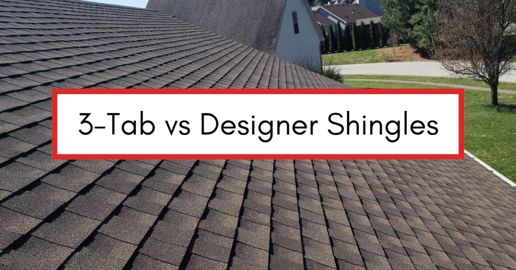 3-Tab vs Designer Shingles