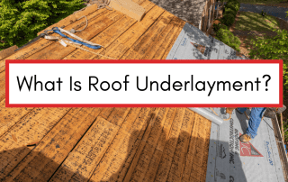 What Is Roof Underlayment blog post cover