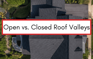 open vs closed roof valley blog post header