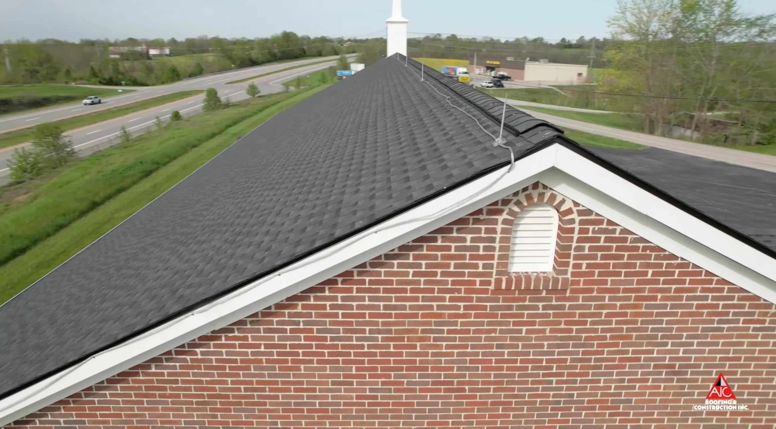 Professional Church Roof Replacement by AIC Roofing & Construction