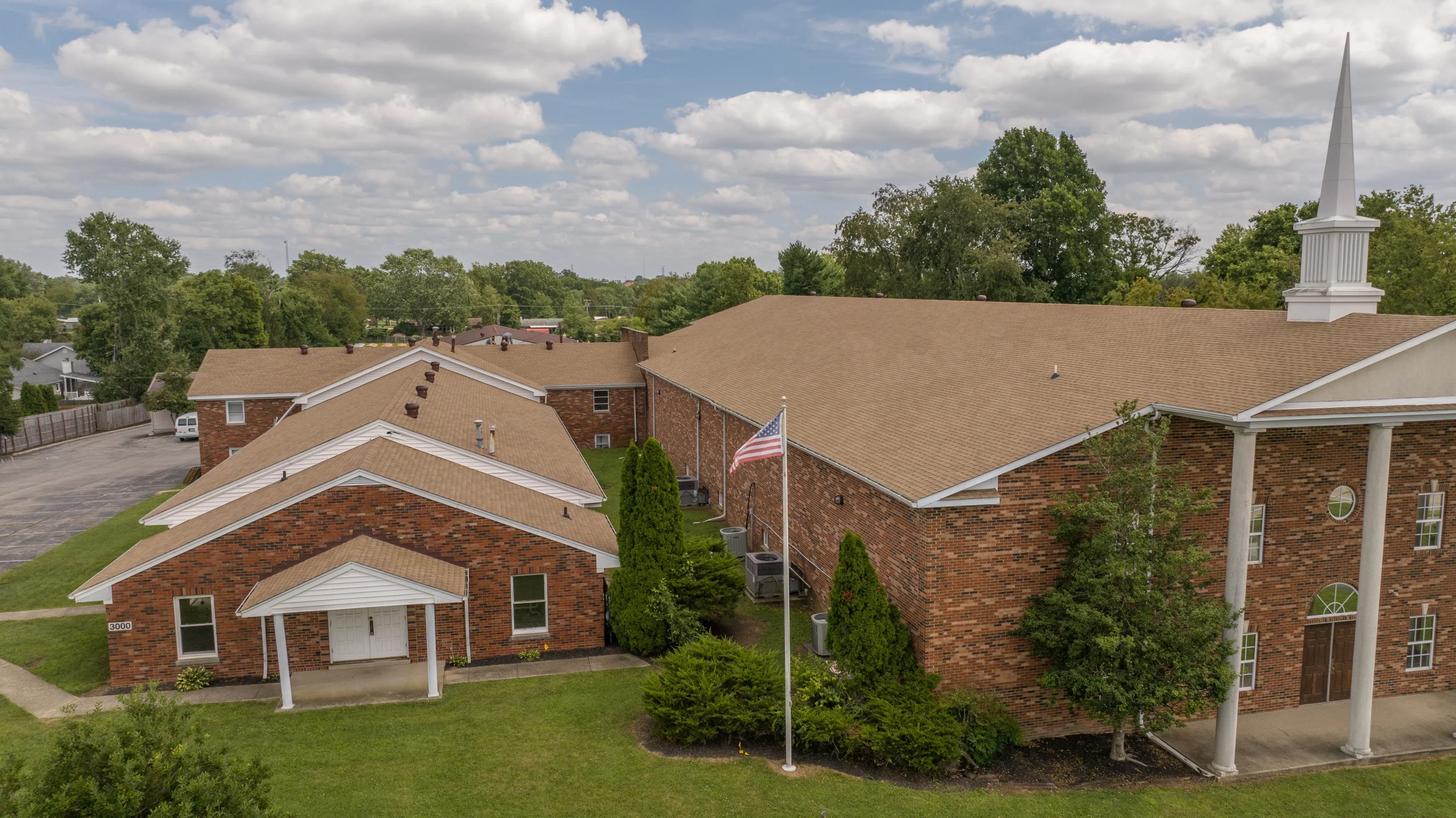 Newly Replaced Church Roof – Expert Church Roofing Services