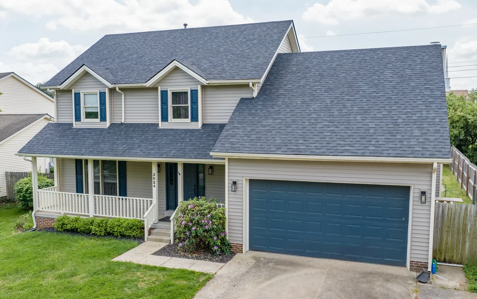 High quality siding installation completed in Lexington, KY by AIC Roofing and Construction
