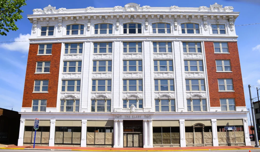 The Historic Elsby Building in Downtown New Albany