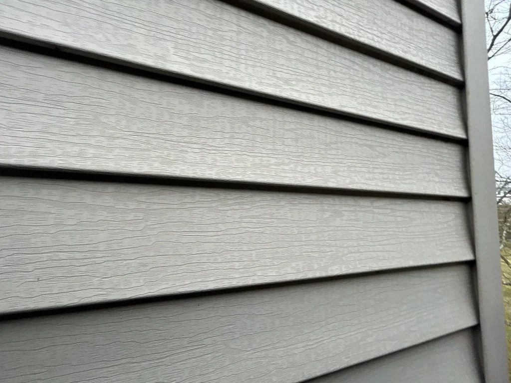 Fiber cement lap siding installed on a residential home in Lexington Kentucky